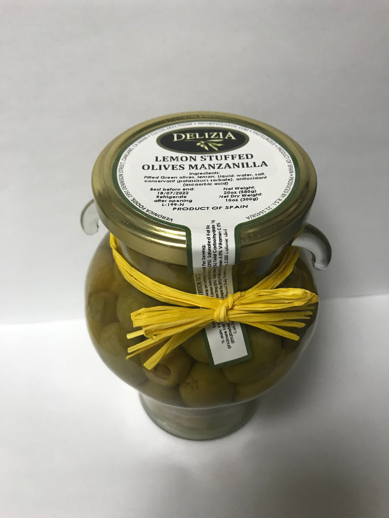 Lemon Stuffed Olives