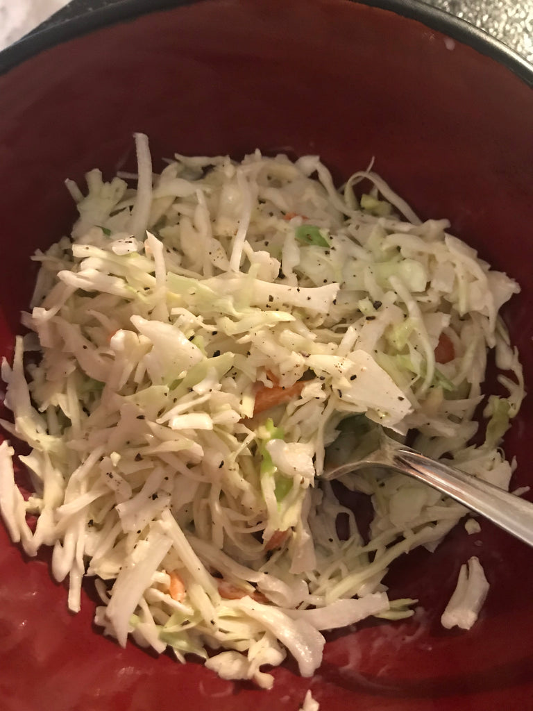 Coleslaw with Sicilian Lemon White Balsamic Vinegar