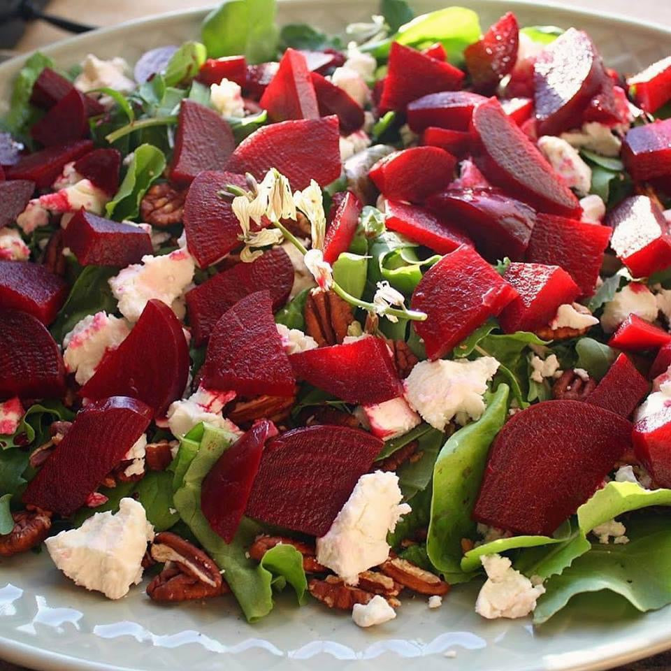 Beet & Goat Cheese salad