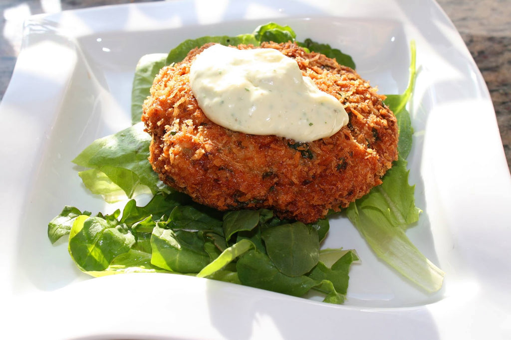 Spot Prawn Cakes