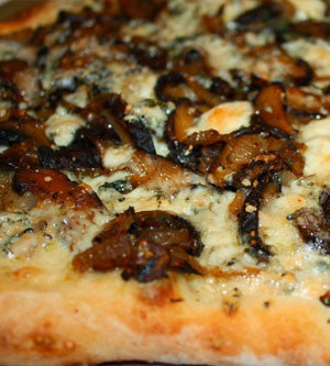 Cremini, Blue Cheese, & Wild Mushroom & Sage Olive Oil Flat Bread